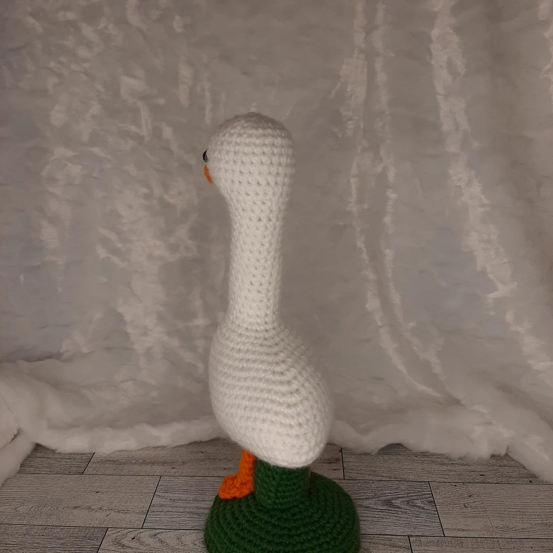 Crochet Desk Goose PDF pattern