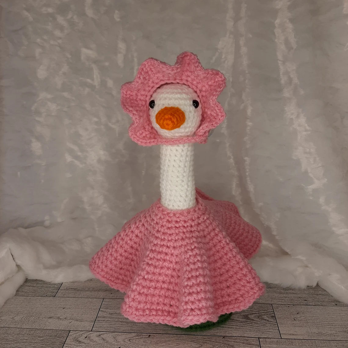 Crochet Desk Goose PDF pattern