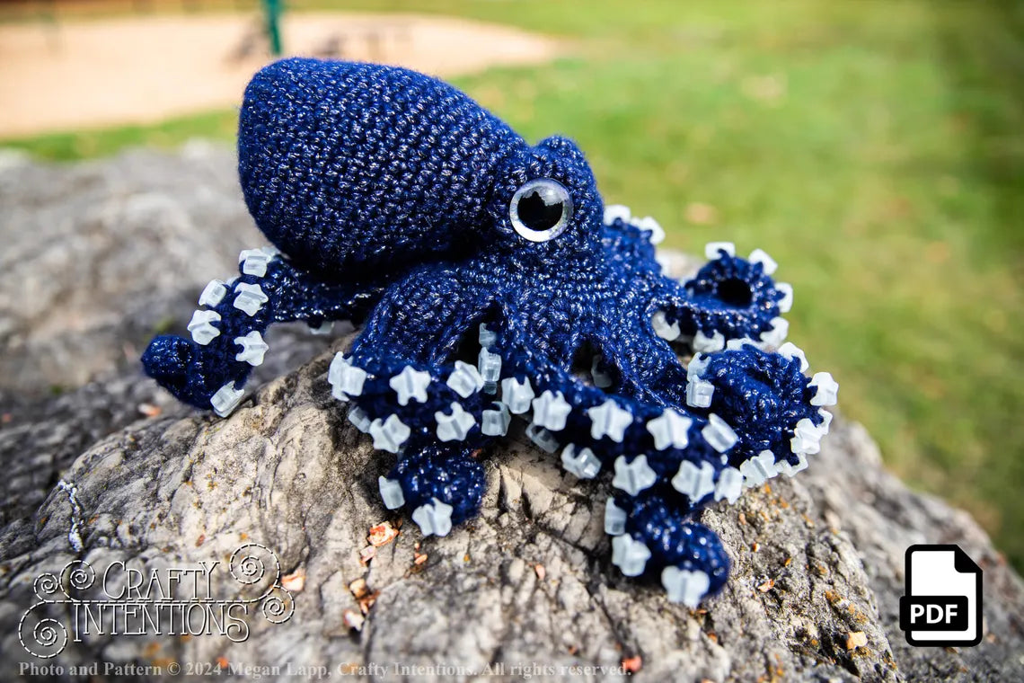 Medium Realistic Octopus Crochet Pattern