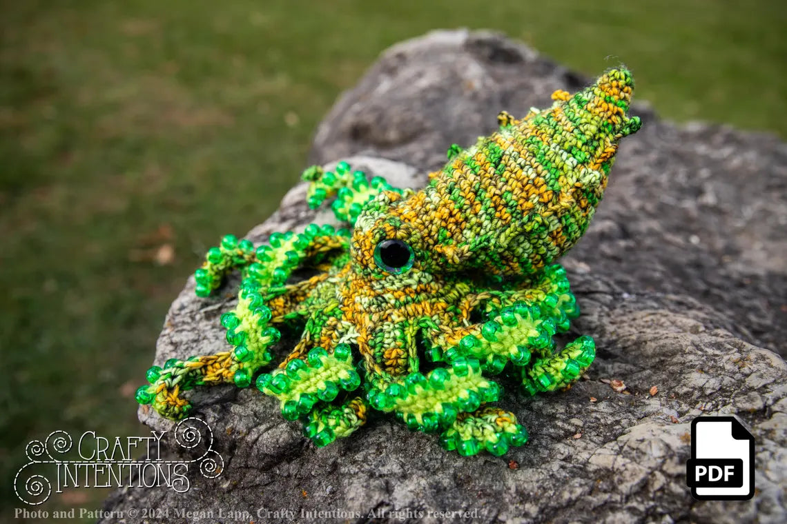 Medium Realistic Octopus Crochet Pattern