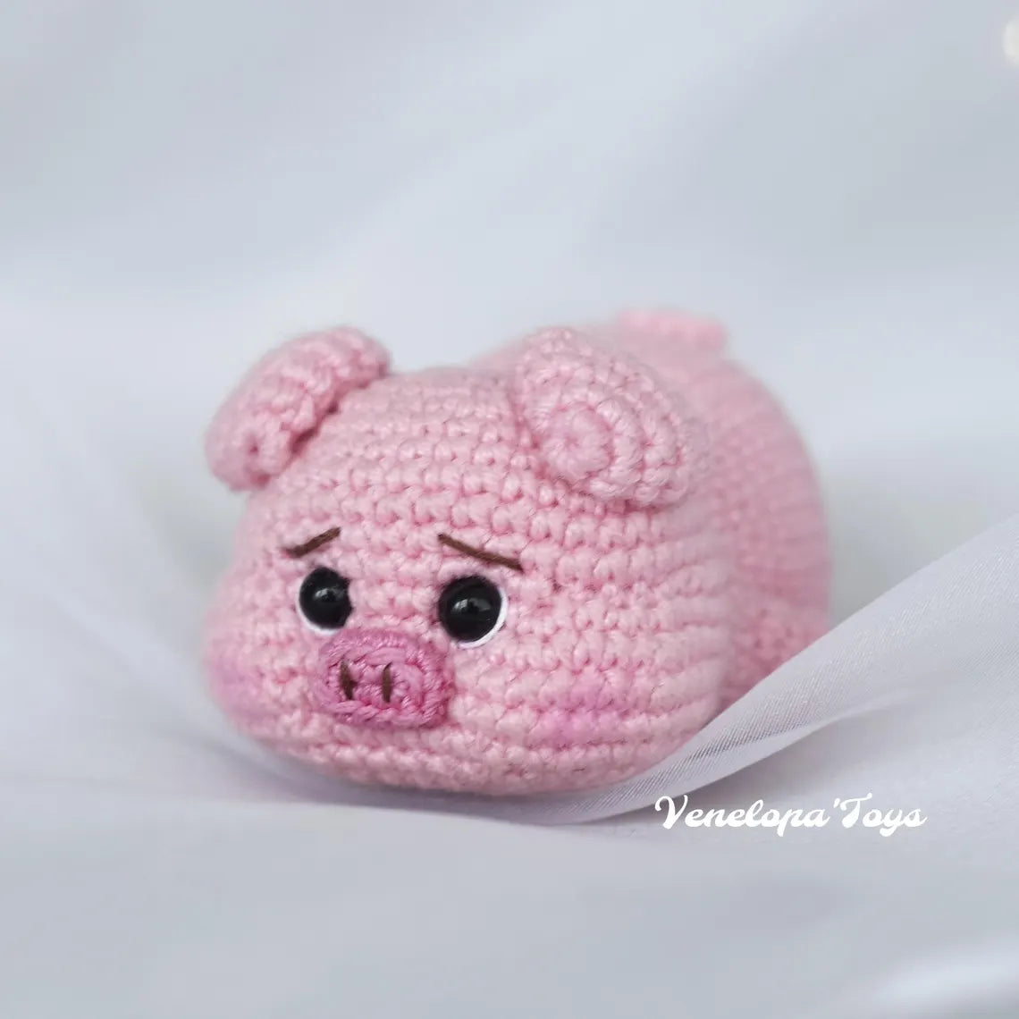 Amigurumi Christmas Crochet Pattern Piglet