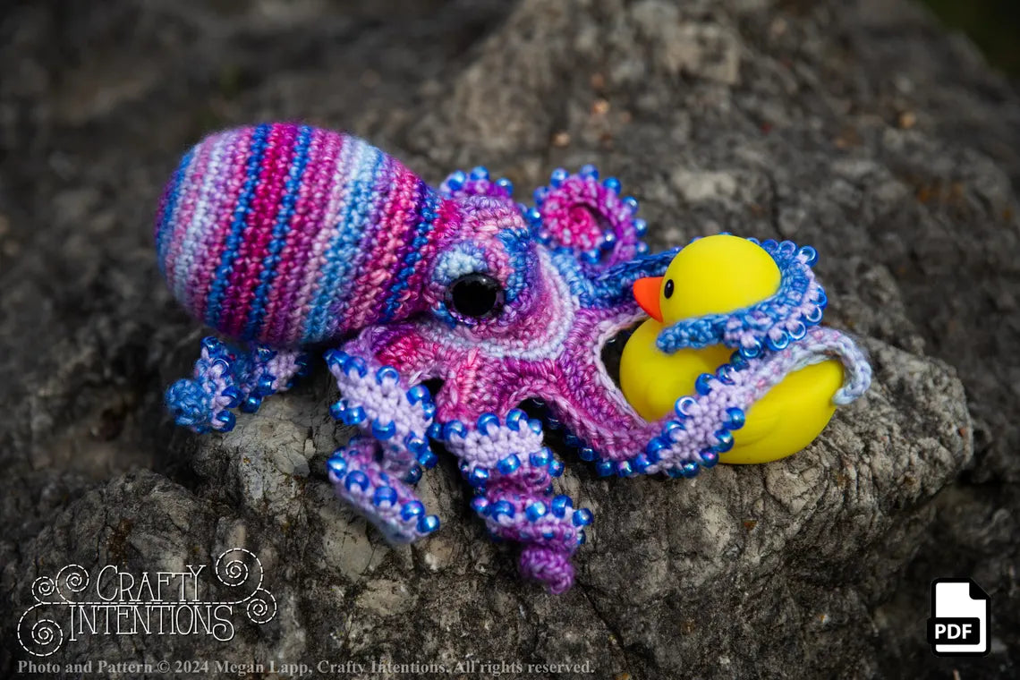 Medium Realistic Octopus Crochet Pattern