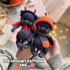 Crochet pattern black cat PDF in Eng