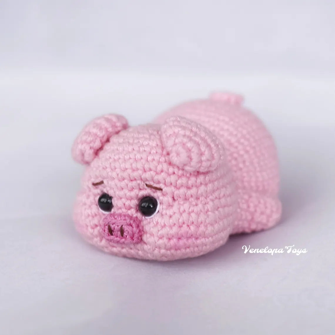 Amigurumi Christmas Crochet Pattern Piglet