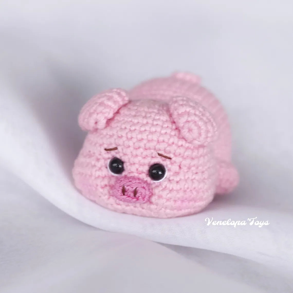 Amigurumi Christmas Crochet Pattern Piglet