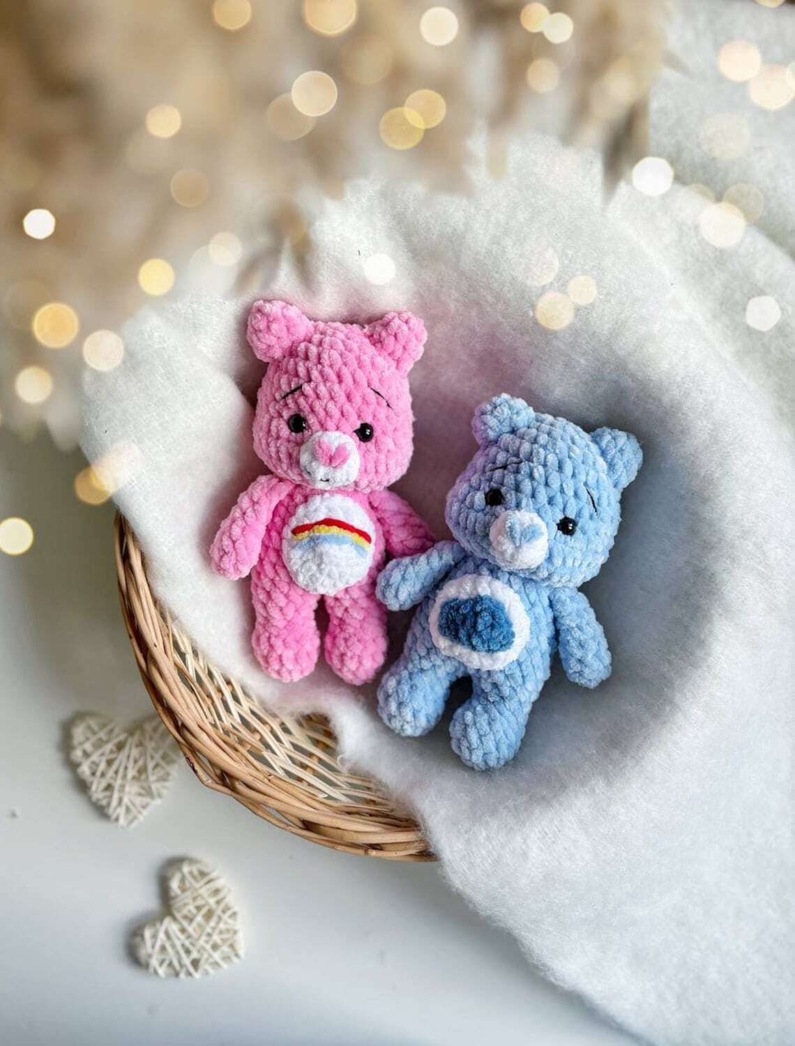 Low-Sew 6in1 PDF CROCHET PATTERN Care Bears