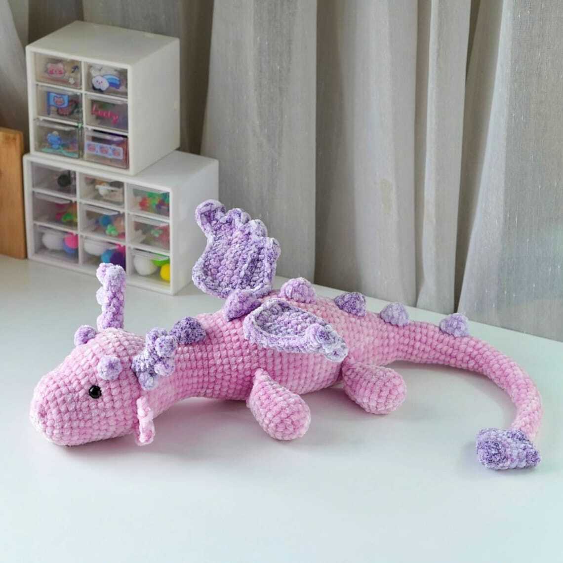 Fairy Dragon Amigurumi Crochet Pattern