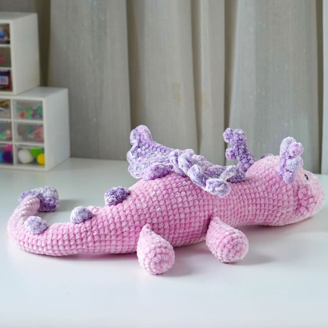 Fairy Dragon Amigurumi Crochet Pattern