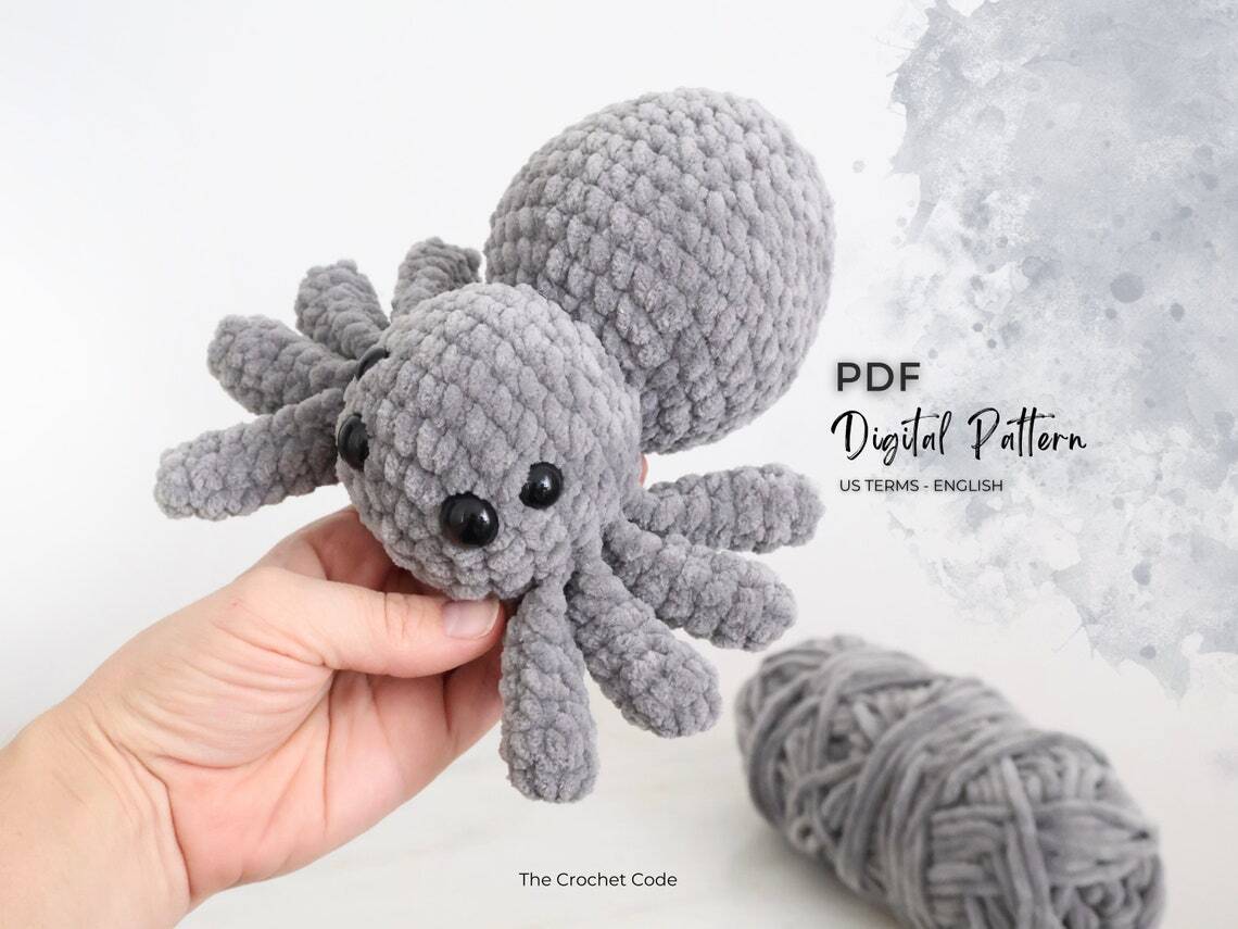 No Sew Spider Crochet Pattern