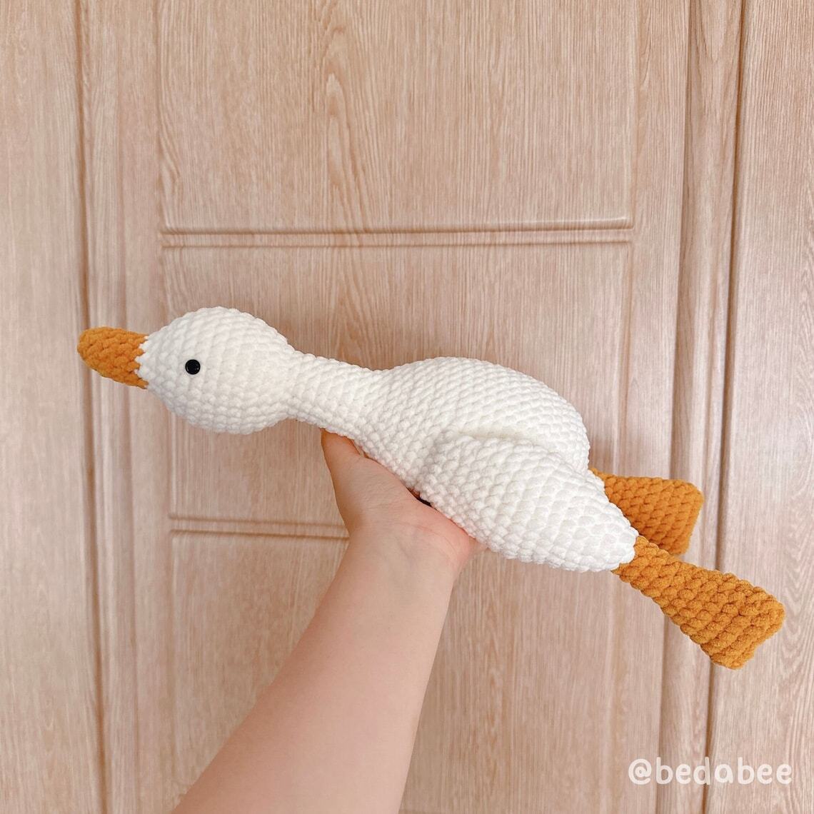 No-sew Little Goose Crochet Pattern