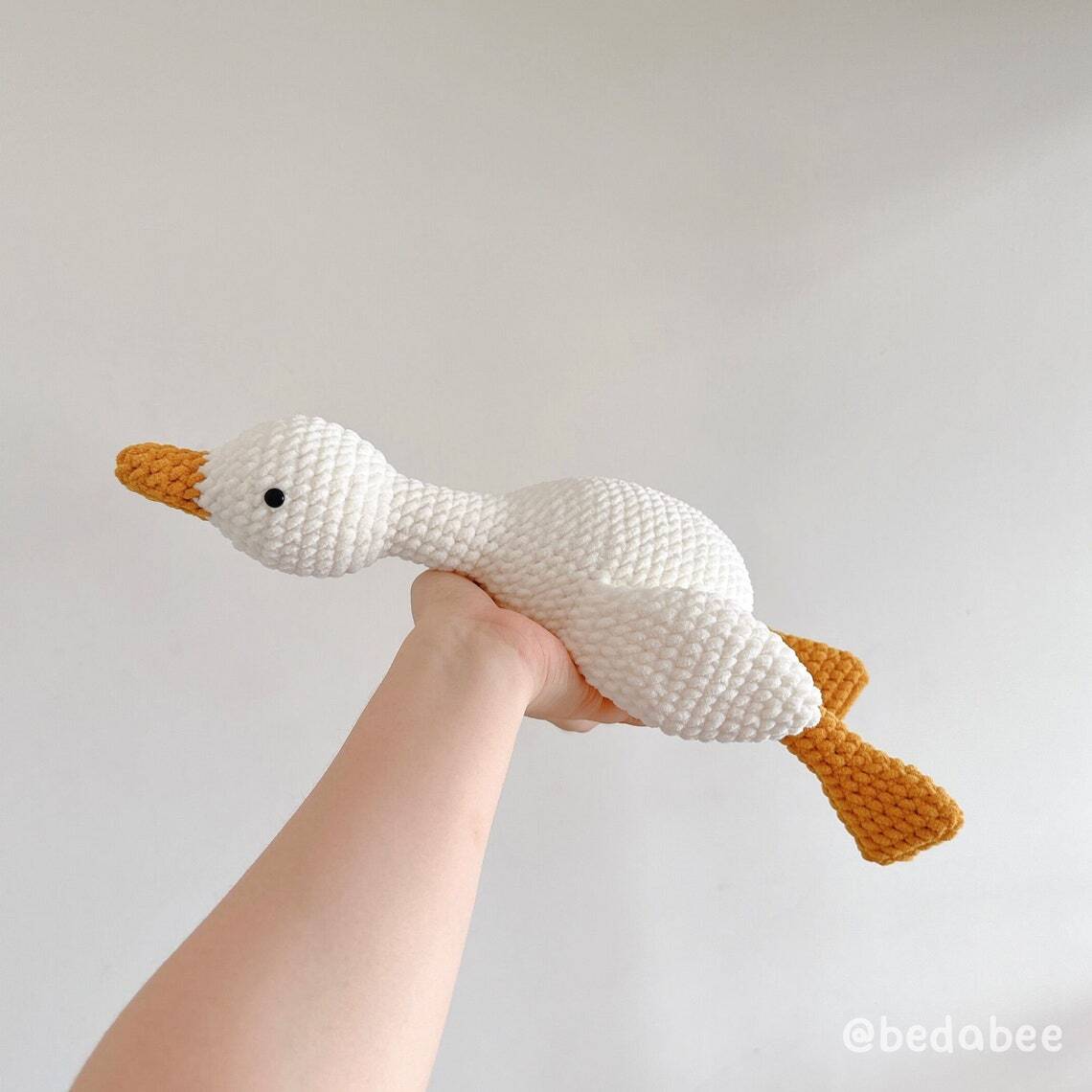 No-sew Little Goose Crochet Pattern