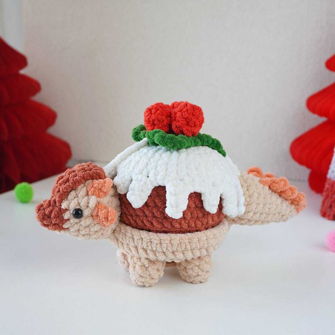 Festive Treatosaurs Crochet Pattern Bundle