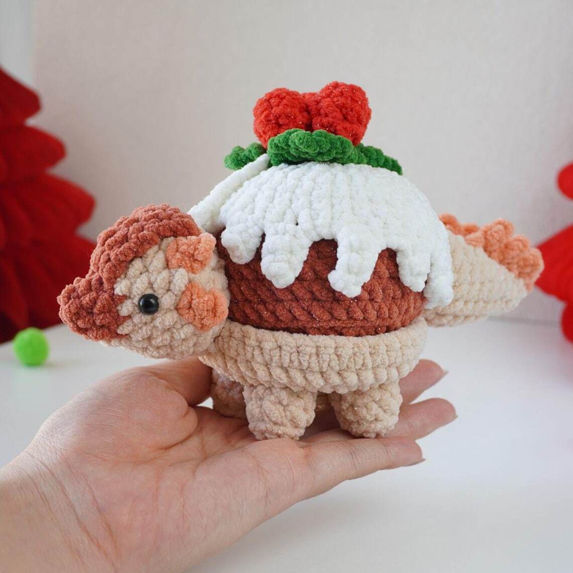 Festive Treatosaurs Crochet Pattern Bundle