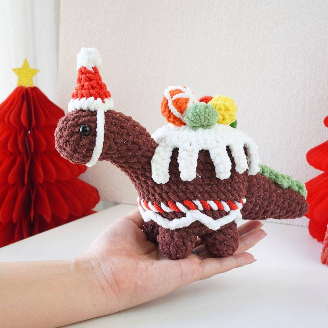 Festive Treatosaurs Crochet Pattern Bundle